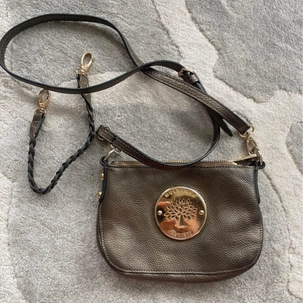 Mulberry Crossbody Black